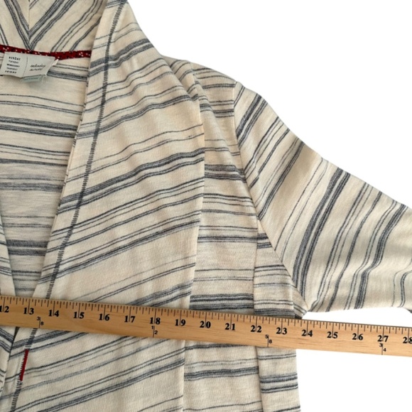 saturday sunday Anthropologie Open Cardigan Women's Size L Pockets Breathable - Picture 11 of 16